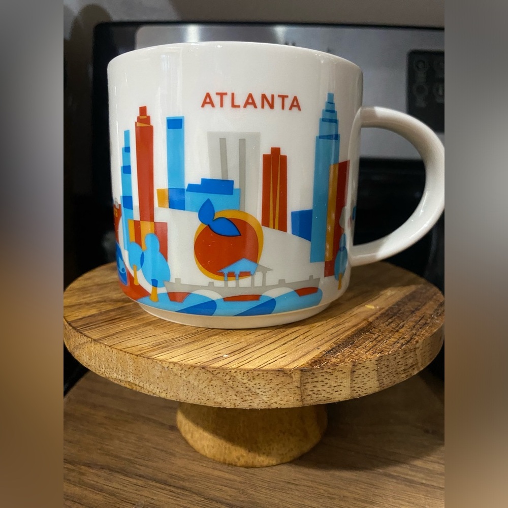 Discontinued 2017 Starbucks Atlanta cup mug you are here collection 14 fl oz